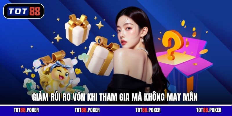 Giảm rủi ro vốn khi tham gia mà không may mắn